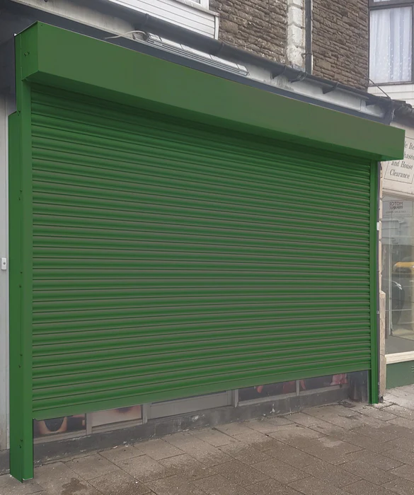 Shopfront Roller Shutter (Electric)